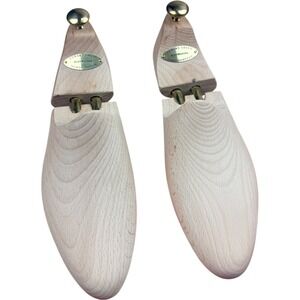 Edward Green Bootmakers Northampton Wooden Shoe Trees for Men Brass Knobs 11"